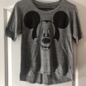 Mickey Mouse T-shirt | Gray Disney Shirt